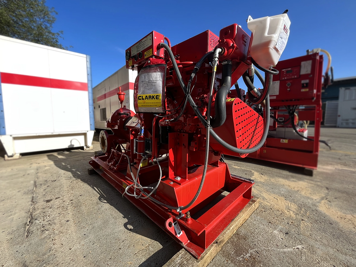 Used SPP TD15A Fire Pump