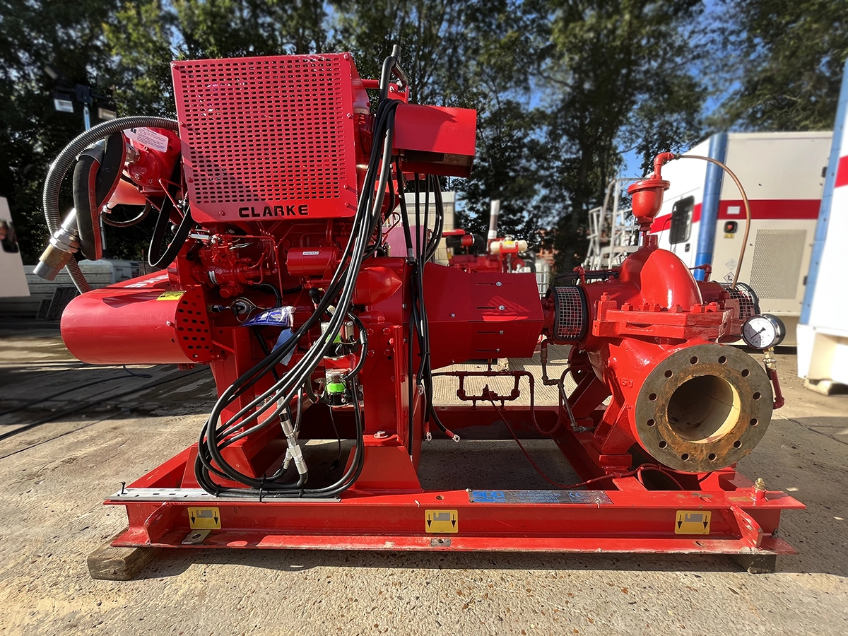 Used SPP TD15A Fire Pump