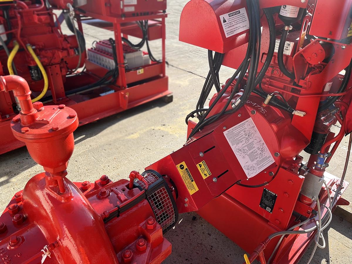 Used SPP TD15A Fire Pump