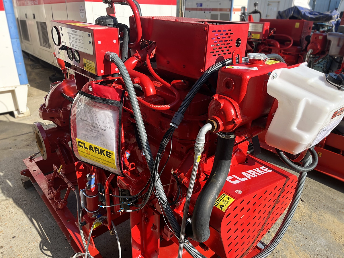 Used SPP TD15A Fire Pump