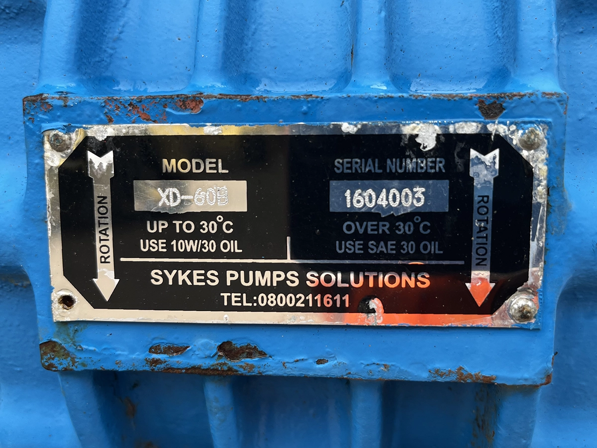 Used Sykes GP200M Tier 5 8inch Pump