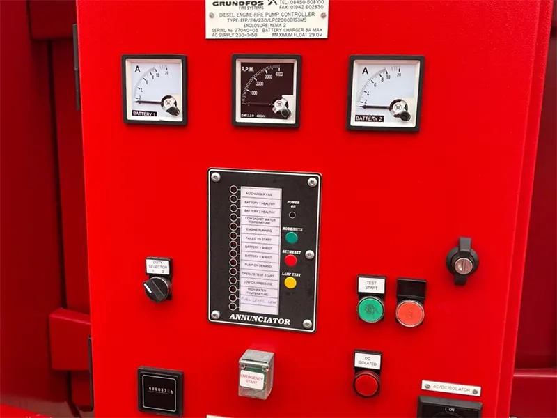 Used Grundfos FK150-125 320 Fire Pump for sale | Stuart Pumps Ltd