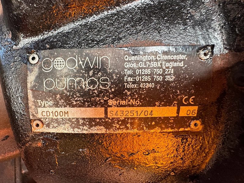 Godwin CD100M Water Pump for Sale UK