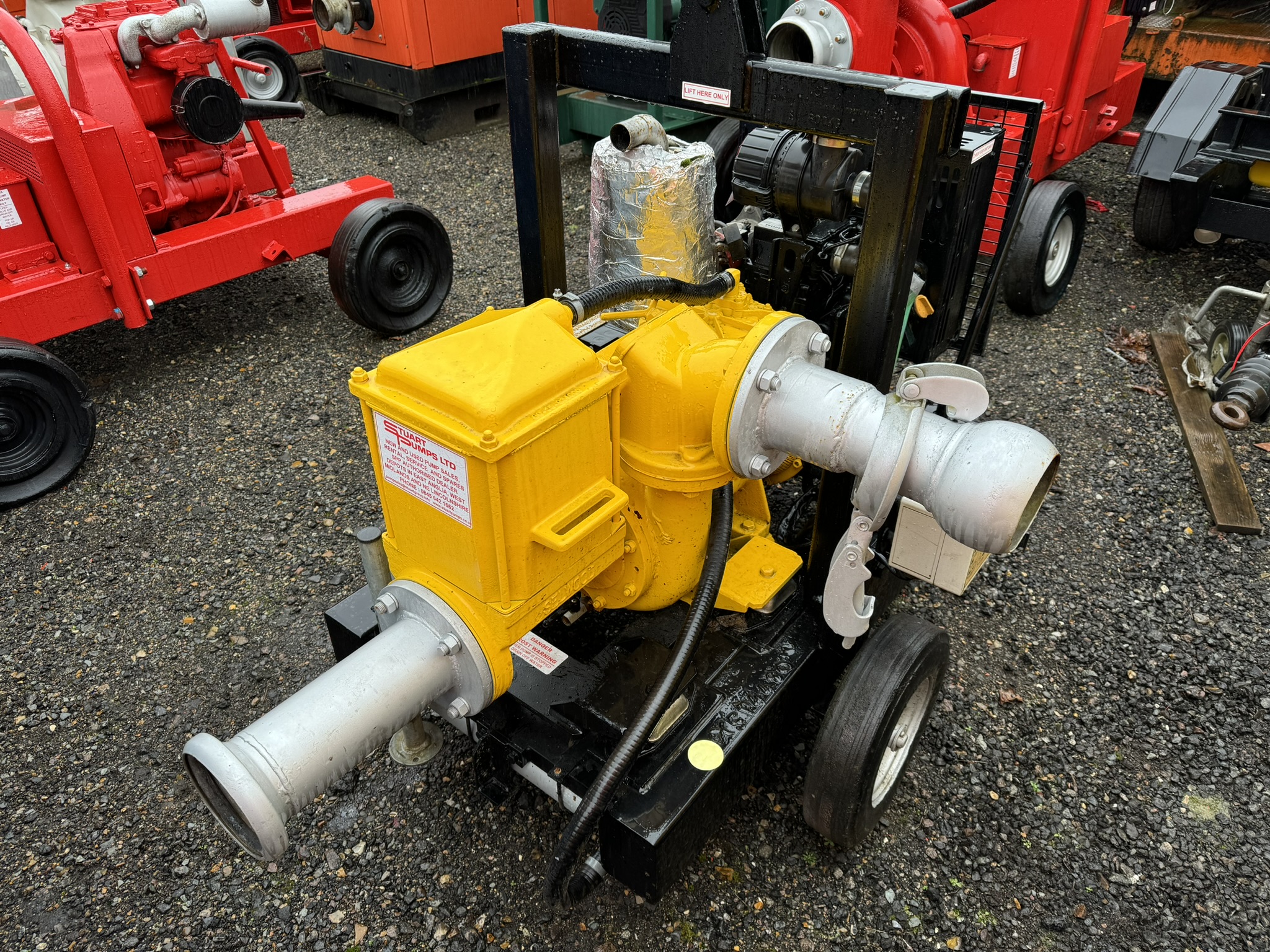 Used Selwood D100 4" Water Pump For Sale