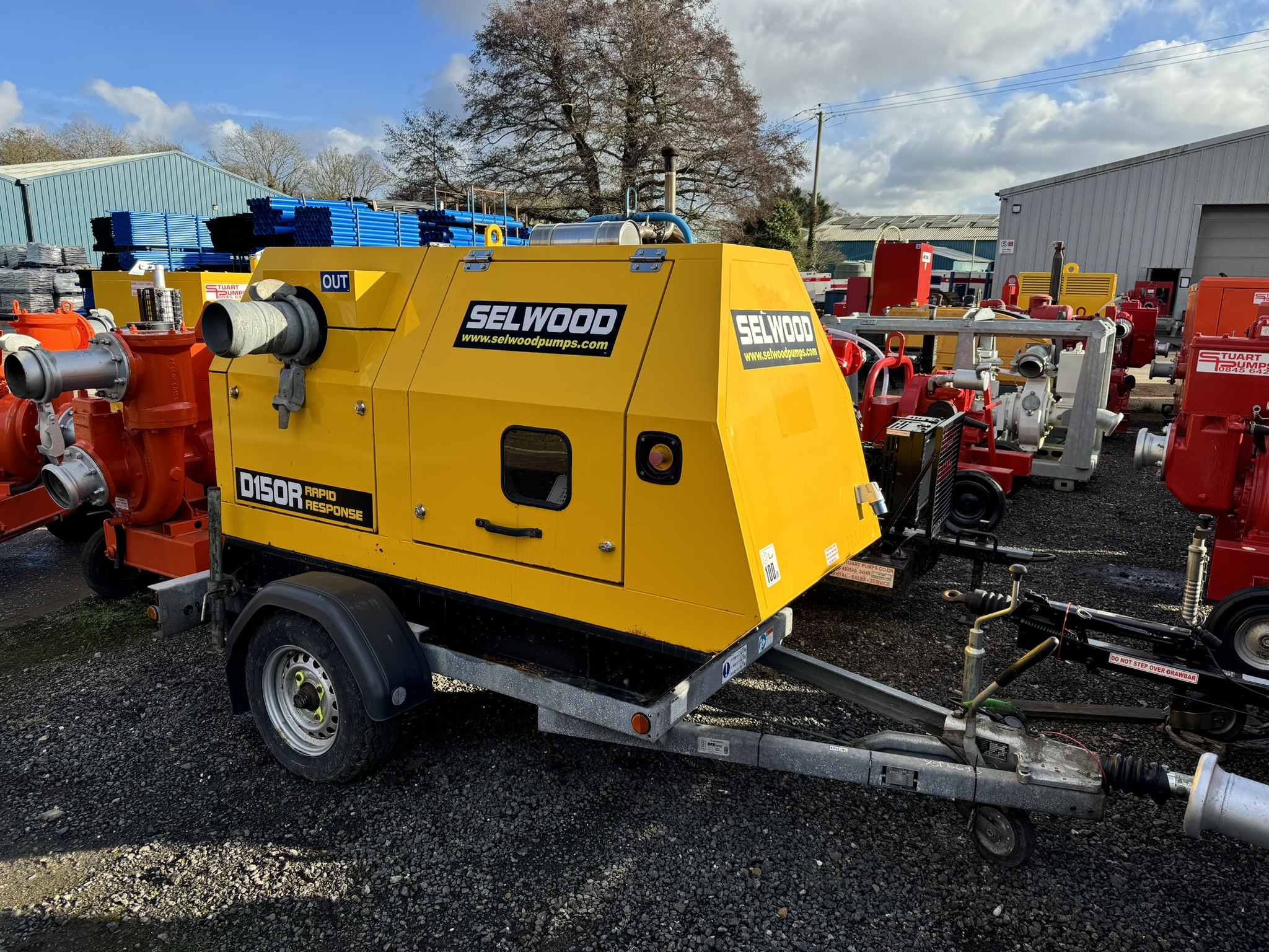 Used Selwood Contractor Pump