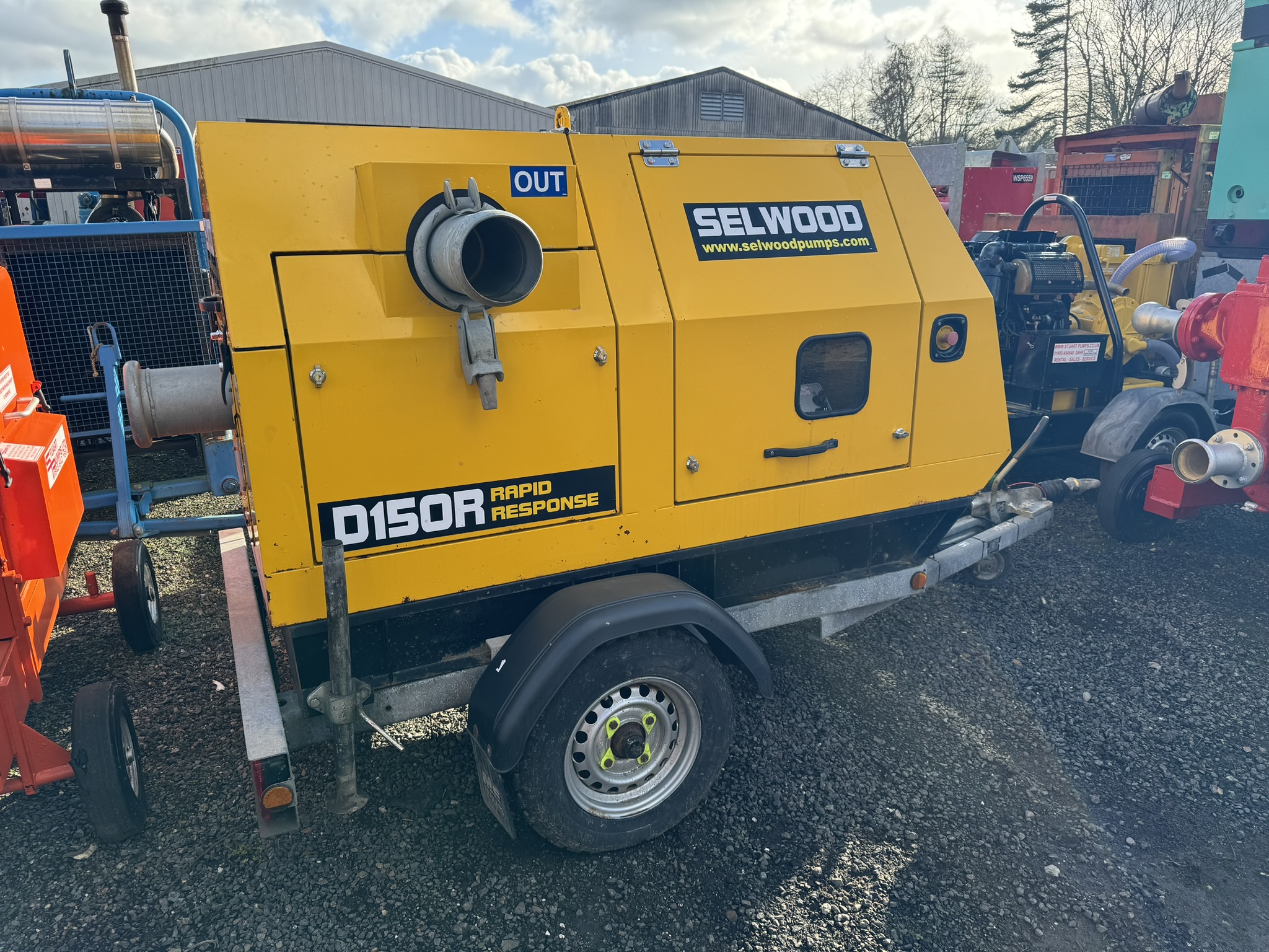 Used Selwood Contractor Pump For Sale