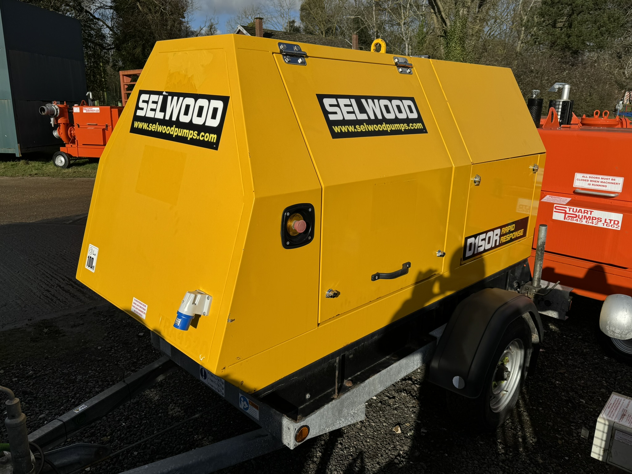 Used Selwood D150R Contractor Pump