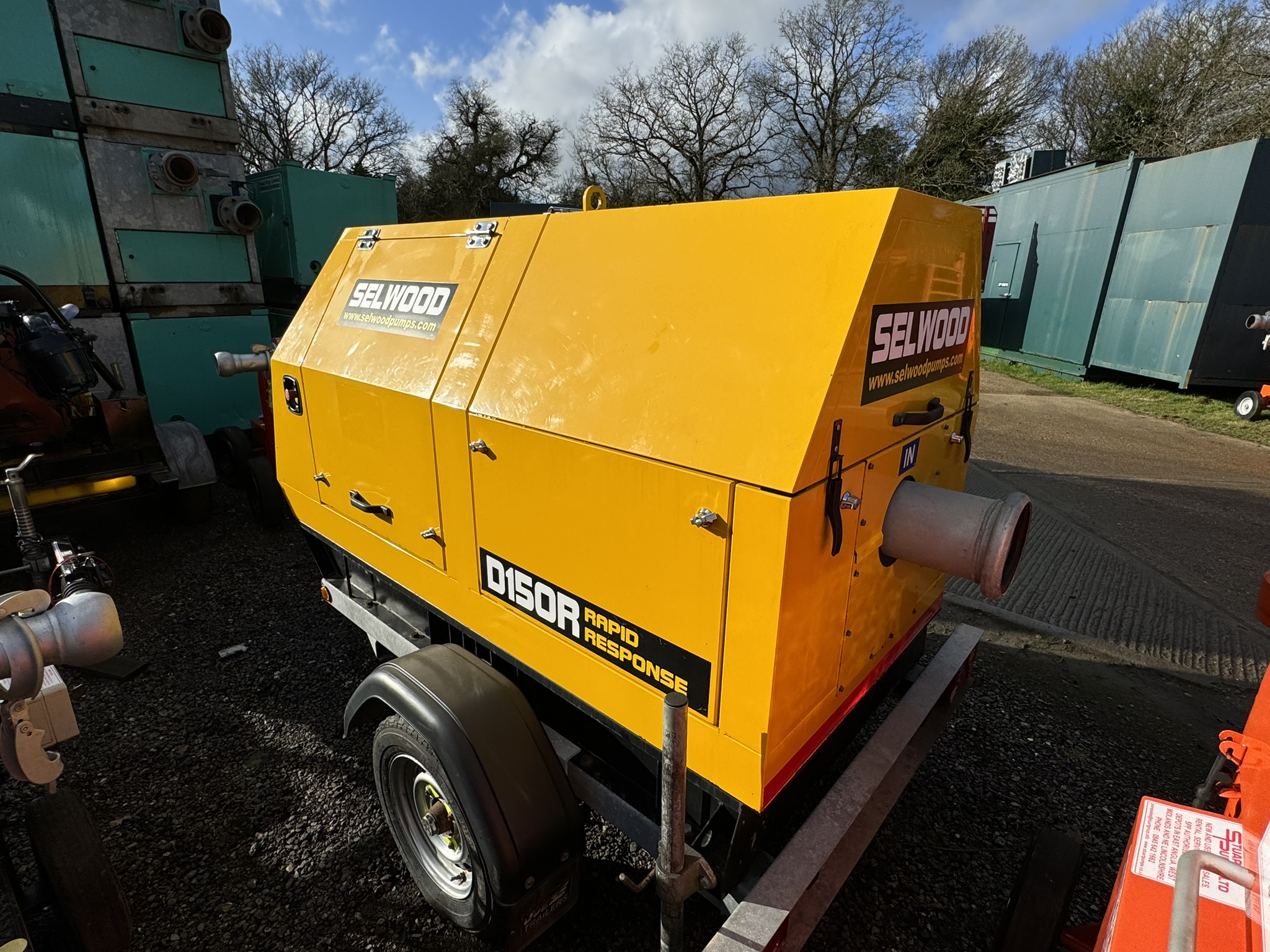 Used Selwood D150R Contract Pump Road Tow