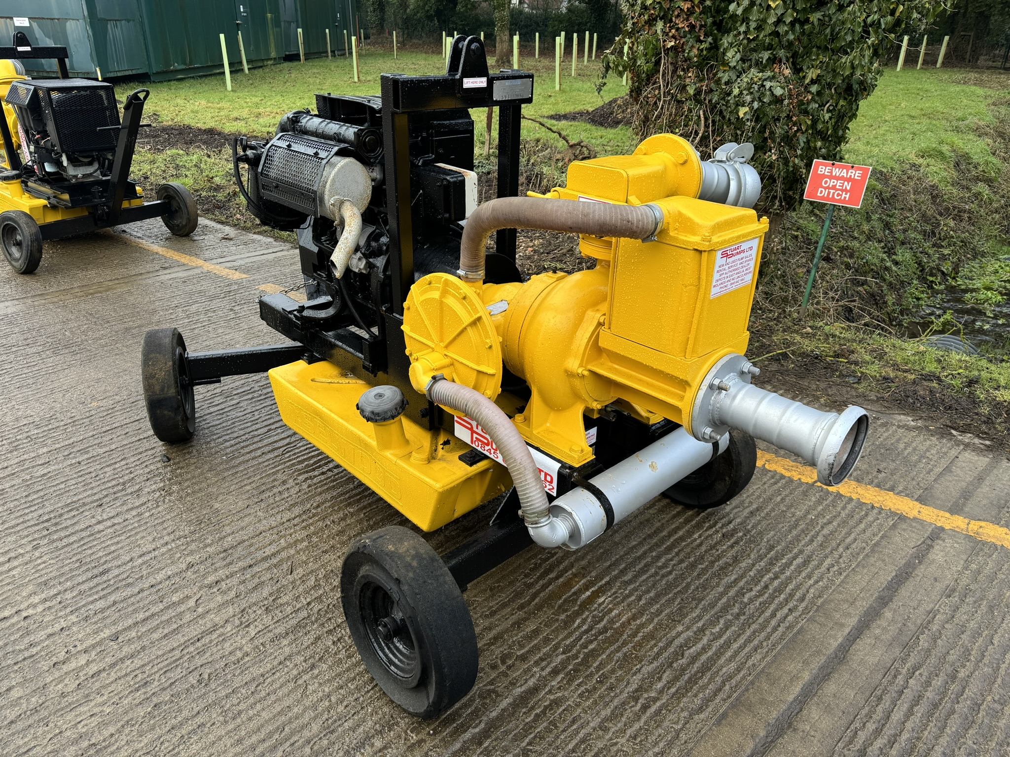 Used Selwood S100 4" Site Tow Pump