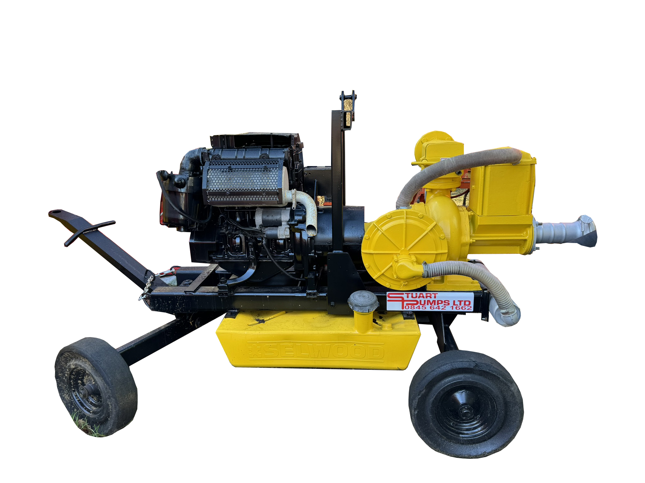 Used Selwood S100 4" Site Tow Pump