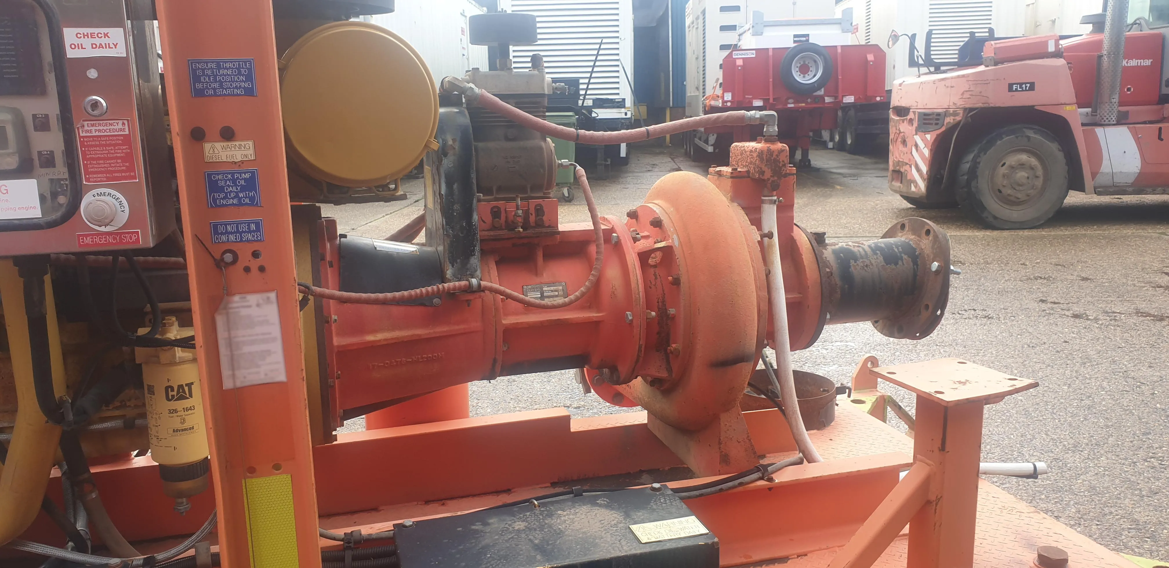 Used Godwin HL200M Water Pump