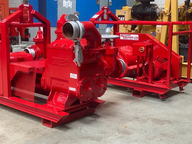 Used Geho ZD 900 Dewatering Pump