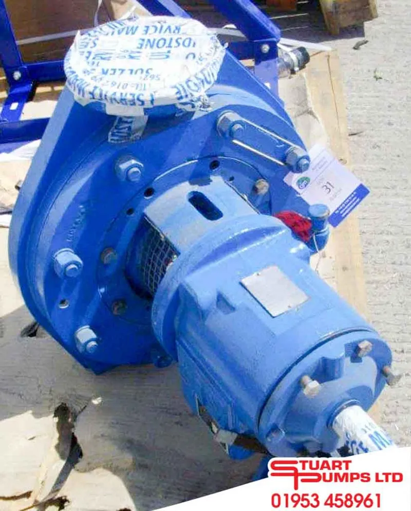 Used Flowserve 4x3x8 GRP Water Pump