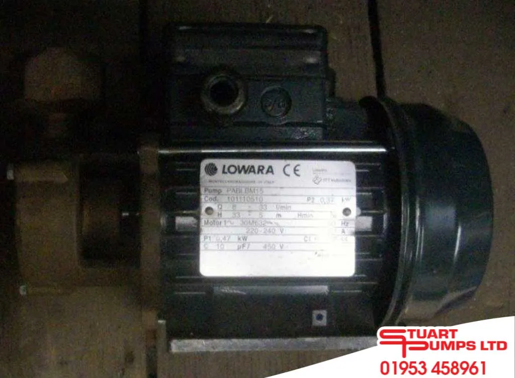 Used Lowara PABLBM15 Water Pump