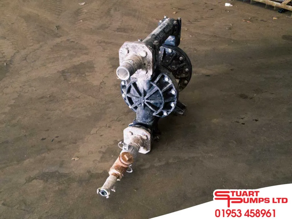 Used Blagdon 2” non-metallic Diaphragm Pump