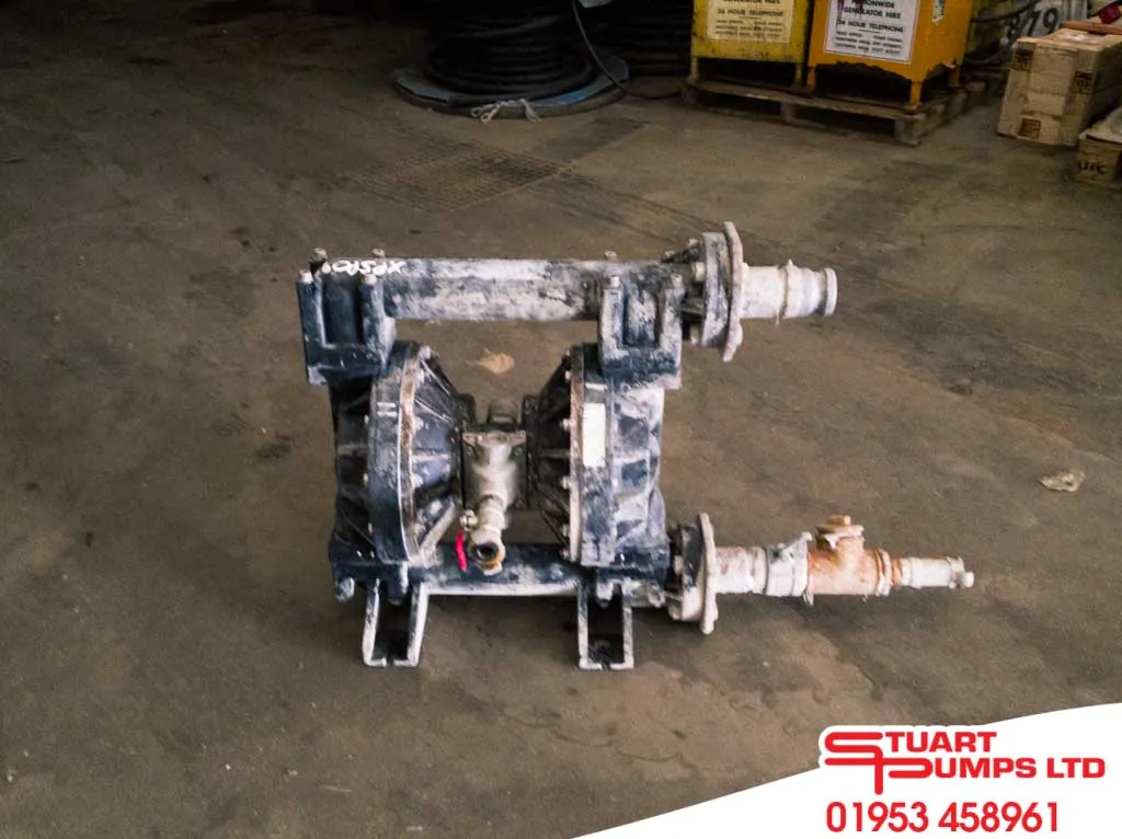 Used Blagdon 2” non-metallic Diaphragm Pump