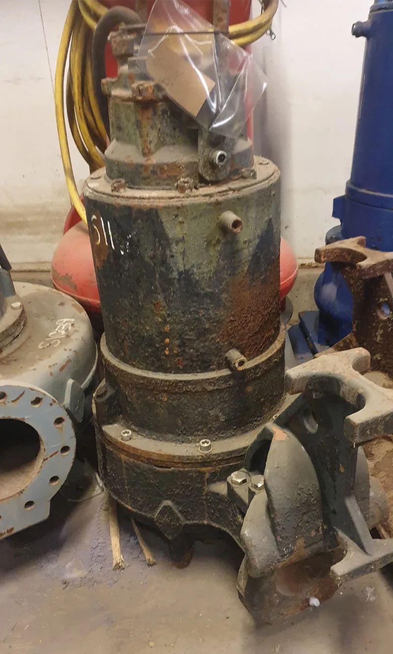 Used Flygt 3201SH Submersible Pump