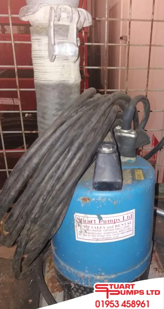 Used Tsurumi LB480 Submersible Drainage Pump