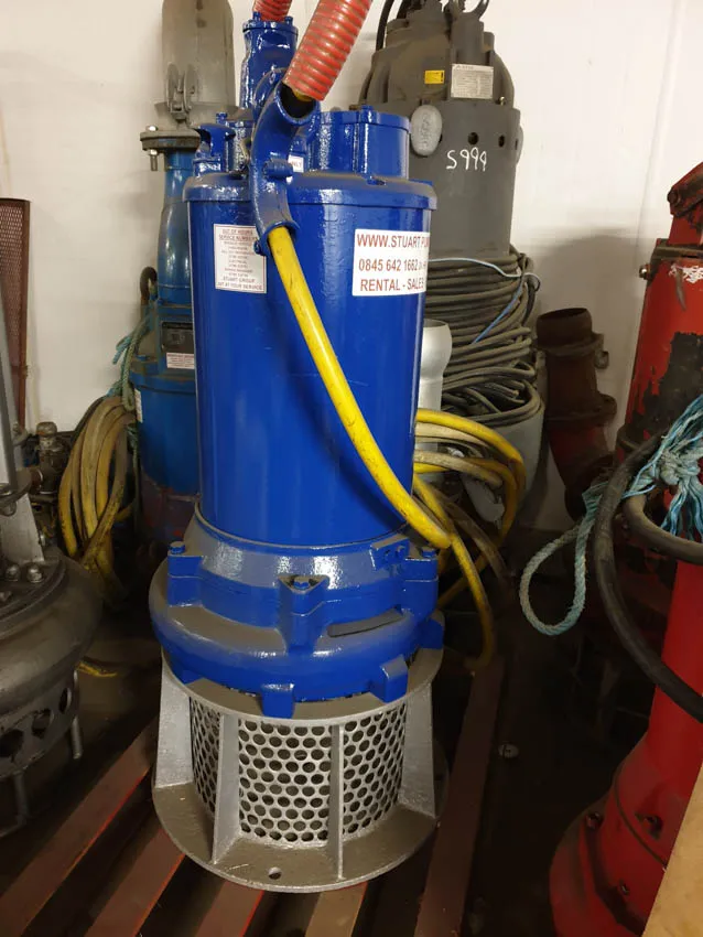 Used Tsurumi GSZ5-37-4 High Flow Submersible Drainage Pump