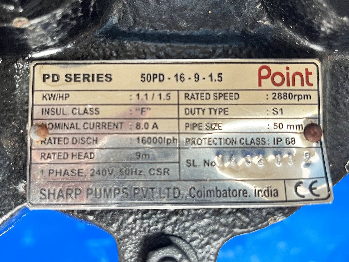 As New Point 50PD-16-9 Submersible Pump