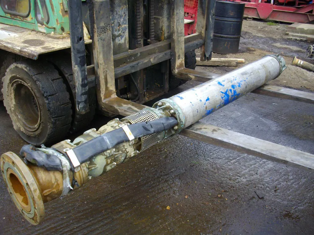 Used British Pleuger 6" Borehole Pump