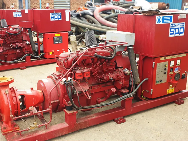 Used SPP KP10X LPCB Approved Fire Pump