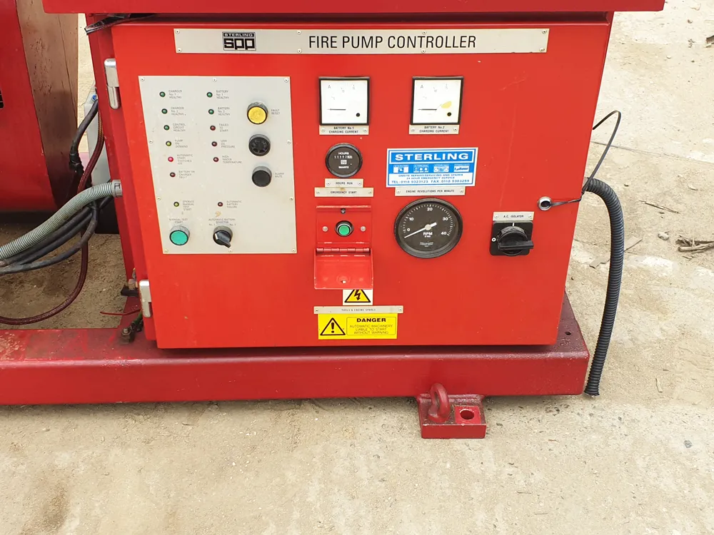 Used SPP KP10X LPCB Approved Fire Pump