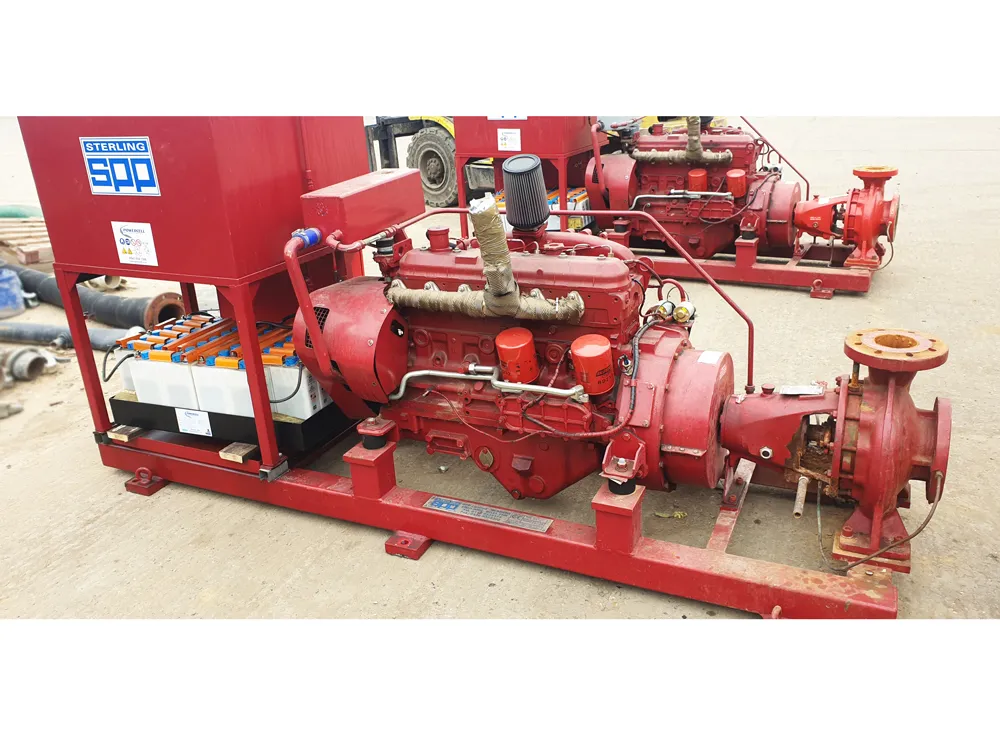 Used SPP KP10X LPCB Approved Fire Pump