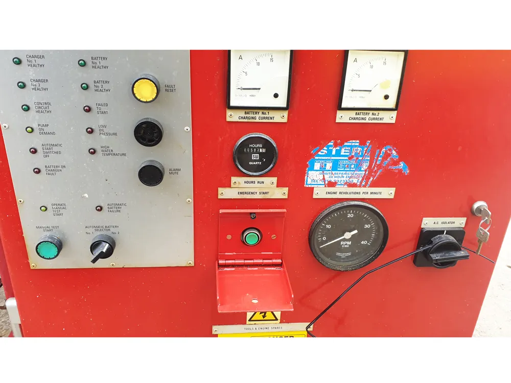 Used SPP KP10X LPCB Approved Fire Pump