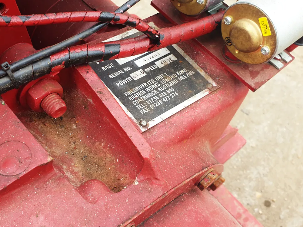 Used SPP KP10X LPCB Approved Fire Pump