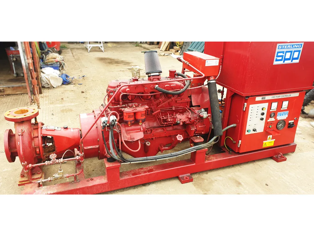 Used SPP KP10X LPCB Approved Fire Pump