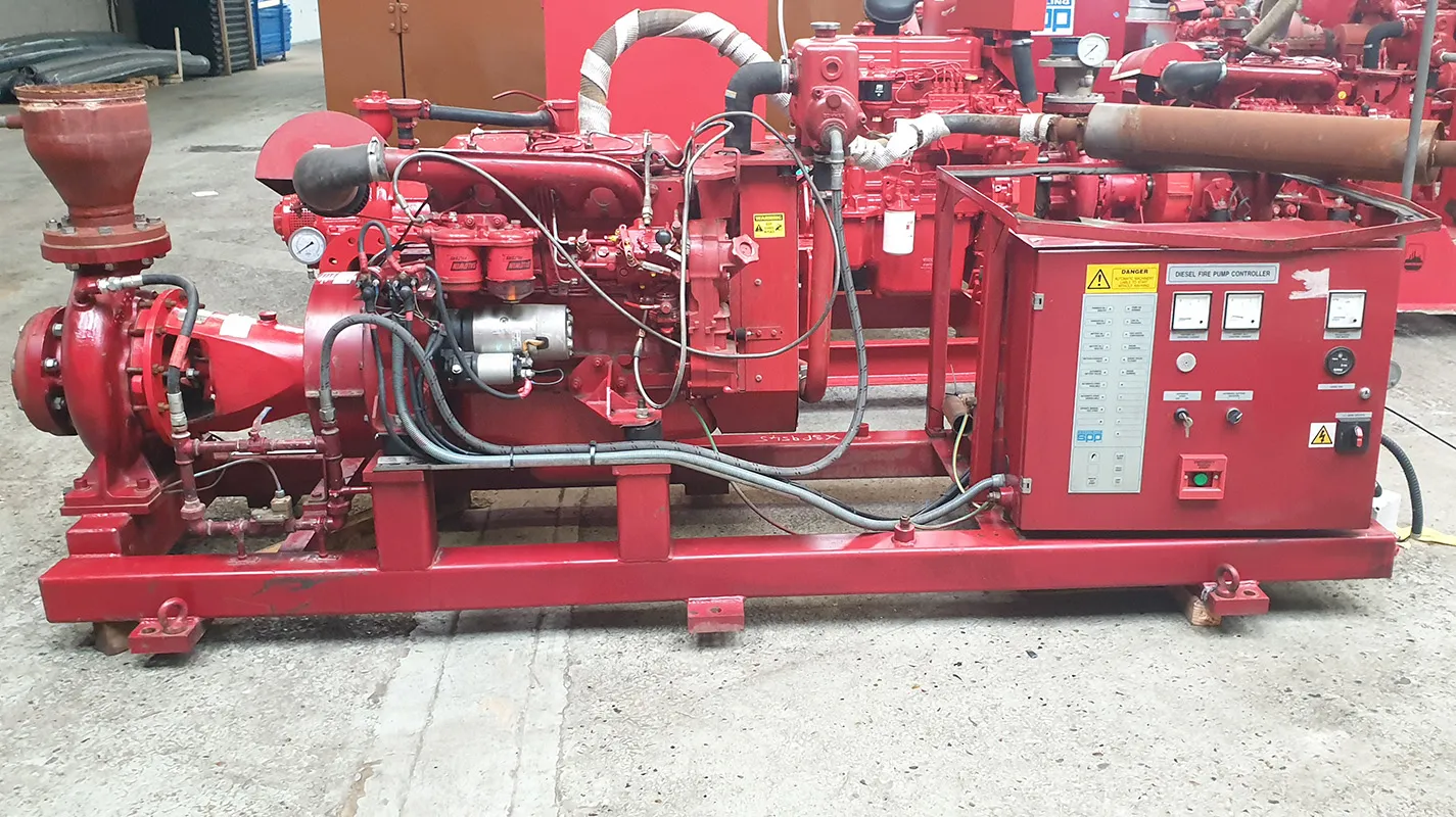 Used SPP KP10X LPCB Approved Fire Pump