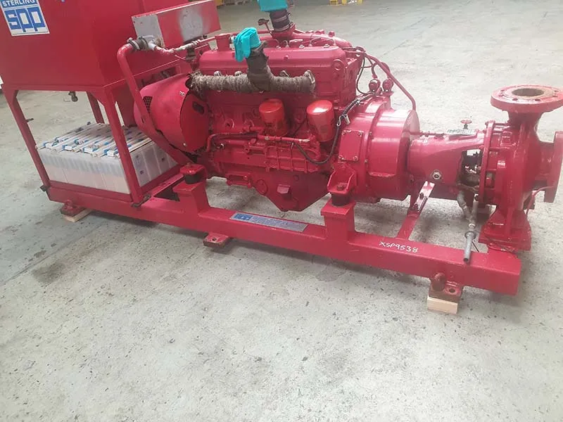 Used SPP KP10X LPCB Approved Fire Pump