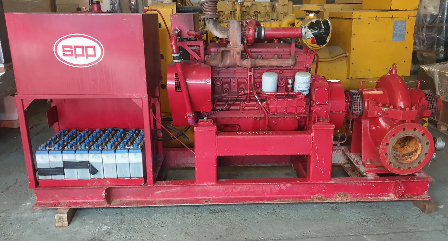 Used SPP TD15A LPCB Approved Fire Pump