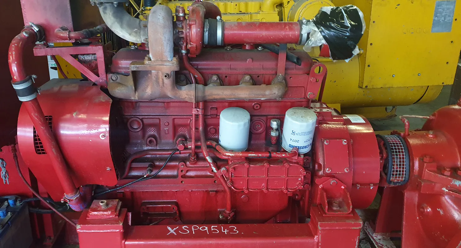 Used SPP TD15A LPCB Approved Fire Pump