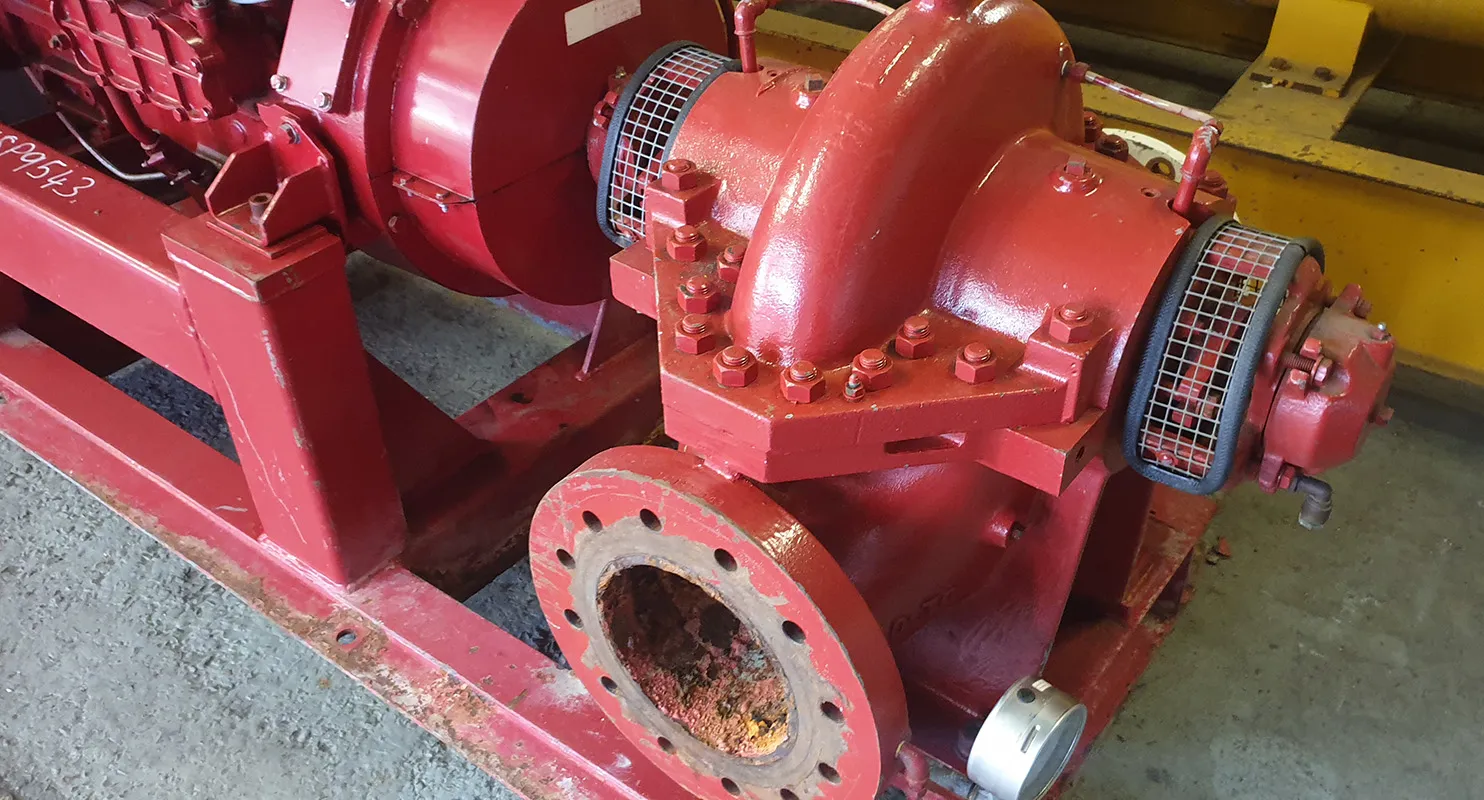 Used SPP TD15A LPCB Approved Fire Pump