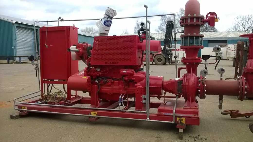 Used SPP KP15Y FM Approved Fire Pump Set