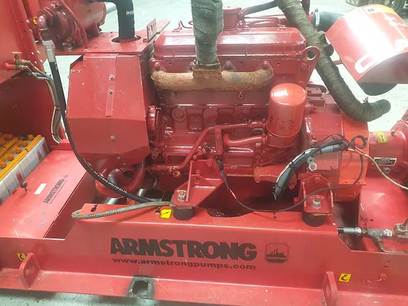 Used Armstrong 6x4x10 DLC LPCB approved fire pump