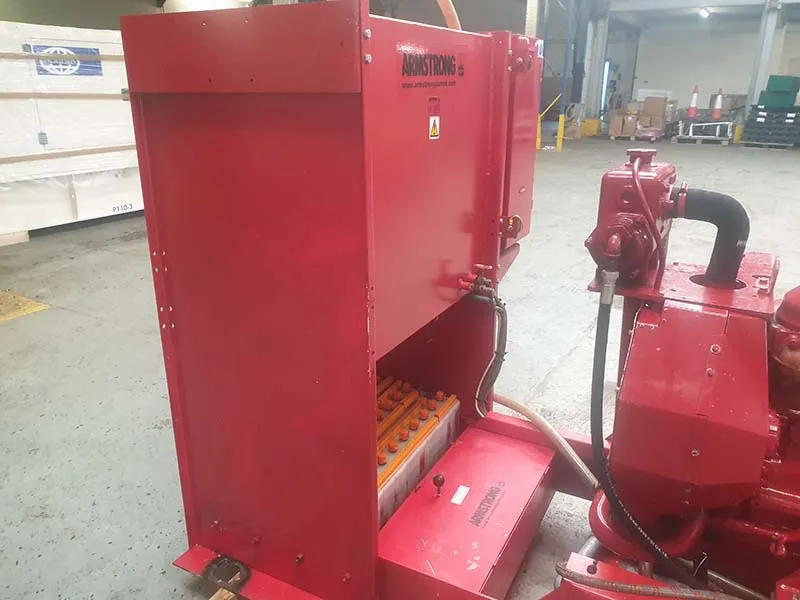 Used Armstrong 6x4x10 DLC LPCB approved fire pump