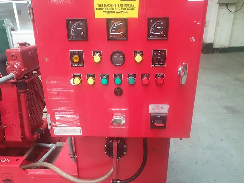 Used Armstrong 6x4x10 DLC LPCB approved fire pump