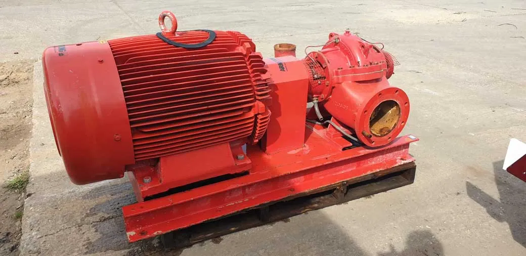 Used Armstrong 8x6x12.5 fire pump