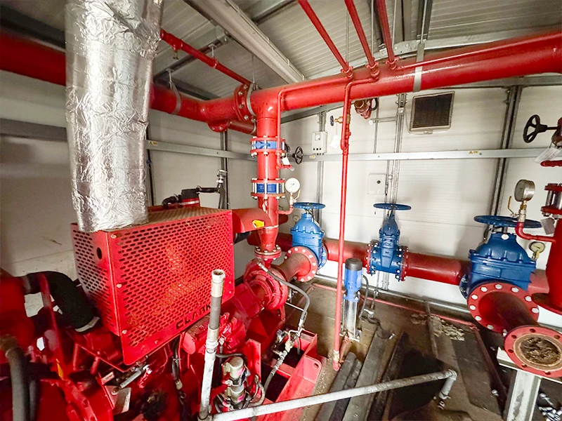 Armstrong Twin 6x4x10 Fire Pump House